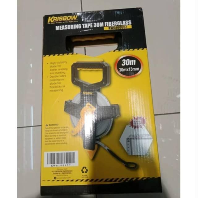 Meteran Gulung 30 Meter Krisbow