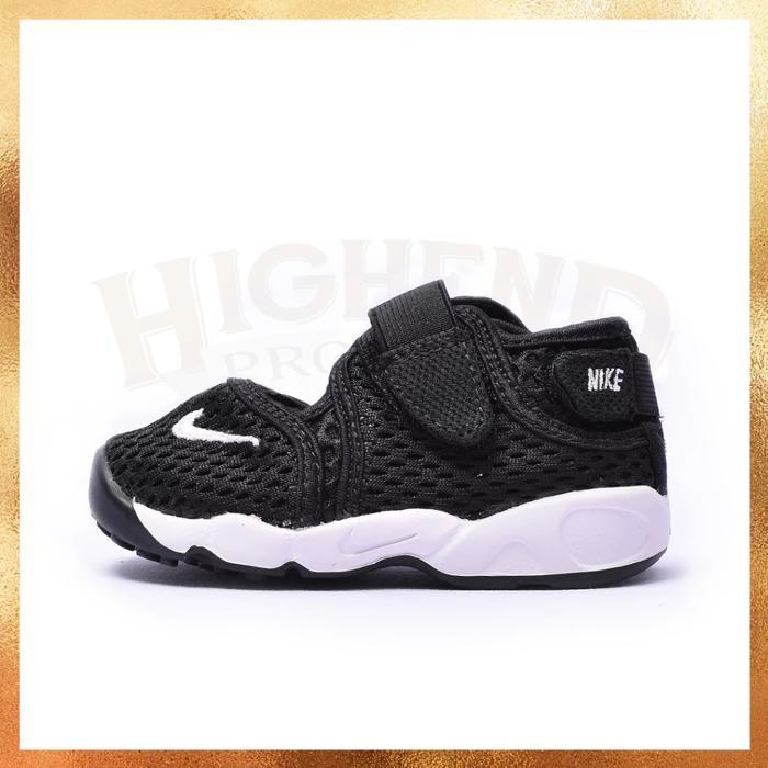 BIG SALE Sepatu Ninja Anak Balita Nike Air Rift Black TD Original 317415-014