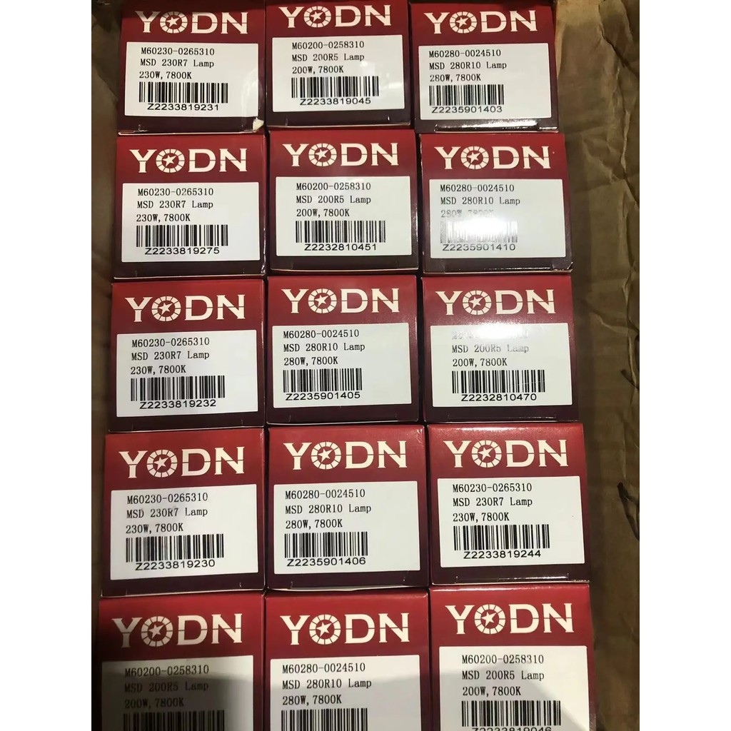 Replacement For YODN MSD 200R5 230R7 260R9 280R10 Lamp 200W 230W 260W 280W MSD200R5 MSD230R7