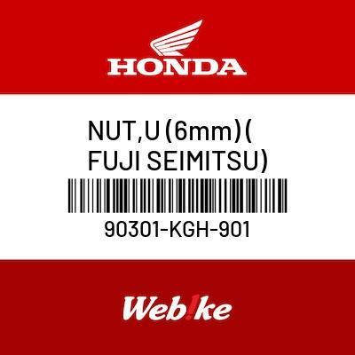 NUT, U (6mm) (FUJI SEIMITSU) 90301-KGH-901 CB500X OEM part Honda