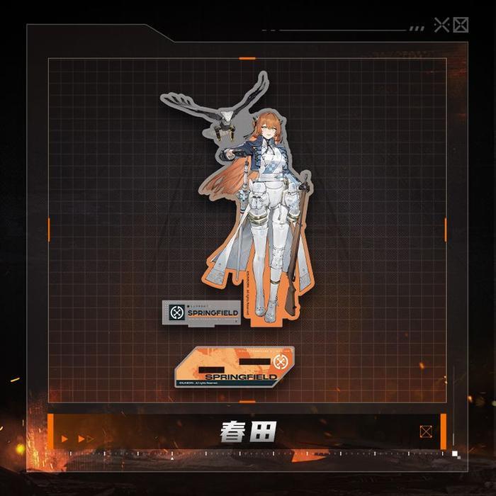 HOT SALE GIRLS' FRONTLINE 2: EXILIUM SPRINGFIELD M1903 CHARACTERS ACRYLIC STAND (20CM) TERMURAH
