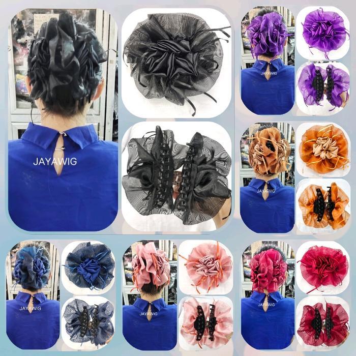 Sale Jepit Rambut Kain Cepol Buat Hijab