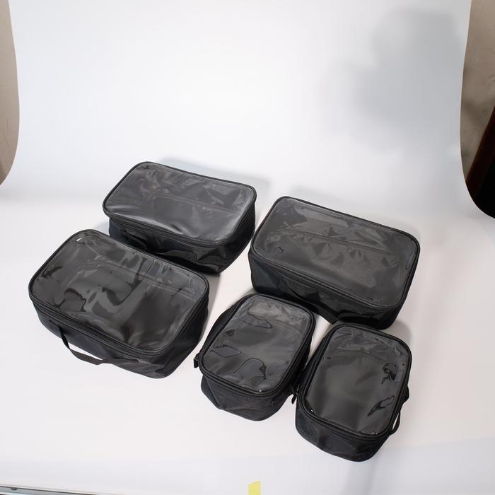 T4228-Koper Tas makeUp /Beautycase /Box MakeUp /Box Kosmetik /kosmetik Box /Koper Kosmetik Hitam