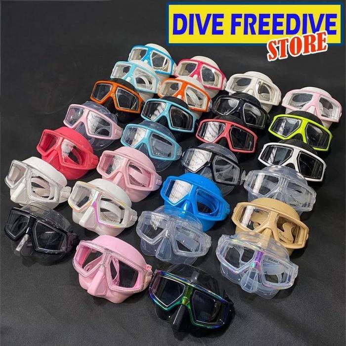 Mask Zeepro Sphero Apnea Low Volume Kacamata Freedive Spearfishing Masker Diving Selam Aqualung