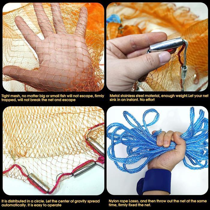 Jaring Cor Tangan, Jaring Ikan Garis Nilon Menebal, Jaring Ikan Garis Nilon Berkekuatan Tinggi,