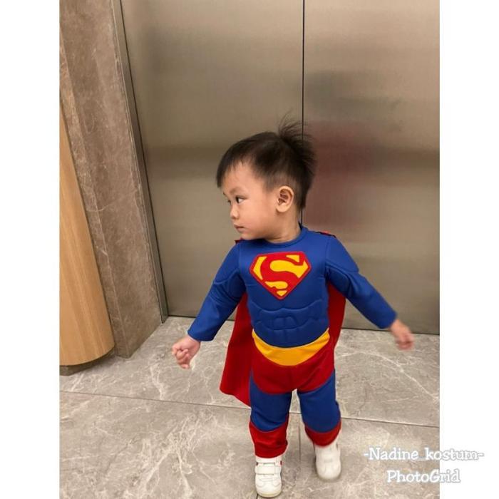 NEW kostum Superman/kostum superhero/kostum Superman anak/kostum superhero anak/Superman