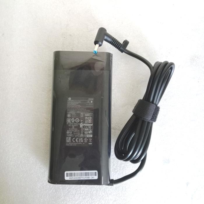 Adaptor Charger Laptop HP Victus 15 Gaming 15-fa0116TX 15-fb0011AX 15-fa0116TX 19.5V 10.3A 200W Oval