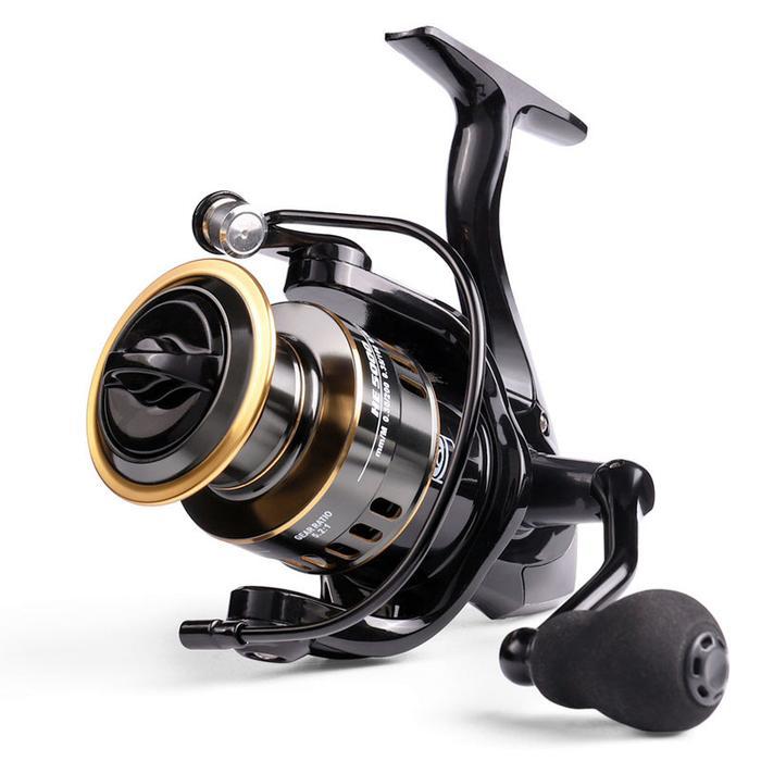 Maguro - Reel Pancing Full Besi 12 Bearing 5.2:1 Metal Fishing Spinning Reel Ril Pancing Katrol