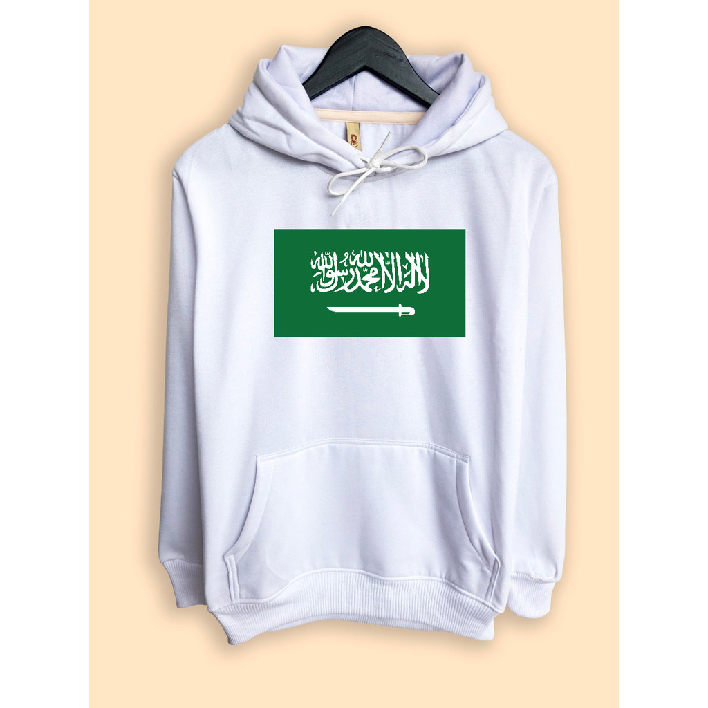 Jaket Hoodie Bendera SAUDI ARABIA Piala Dunia World Cup