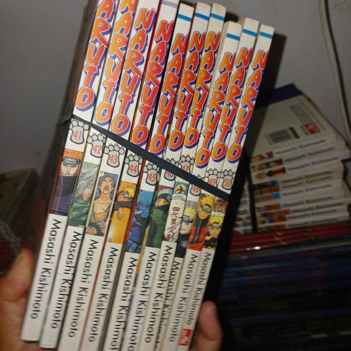 Komik Naruto 1-72. Paket 10 Komik Tbk