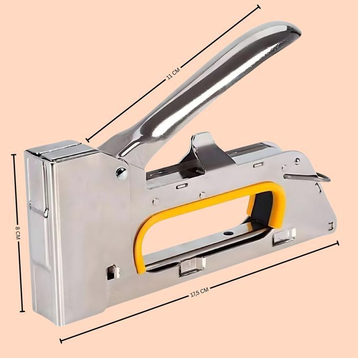 "New" Alat Staples Tembak Kertas Kayu Jok Motor Gun Tacker Steples Hekter Stapler Tembak Guntacker