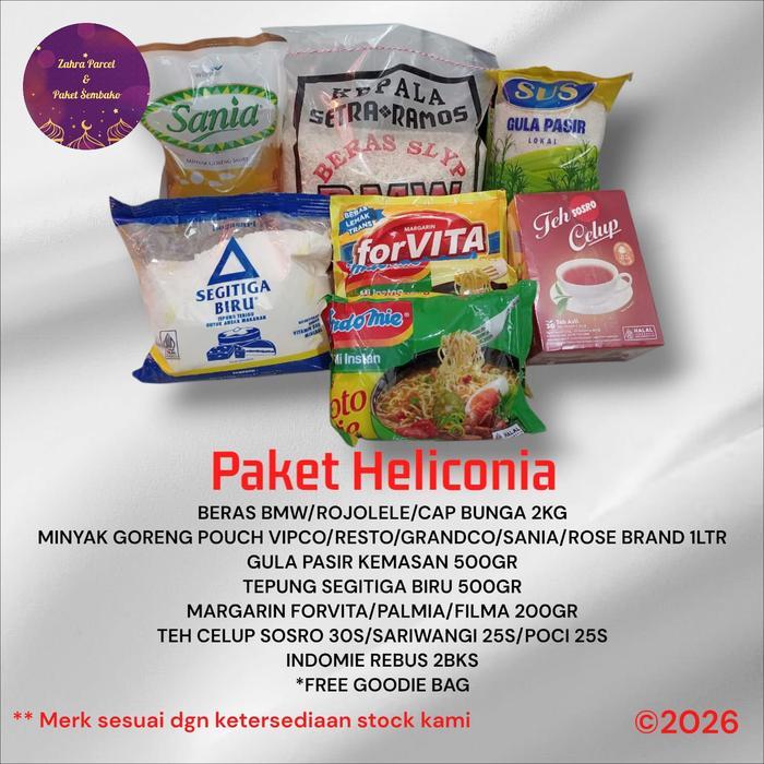 SEMBAKO HELICONIA PAKET SEMBAKO HELICONIA ZP