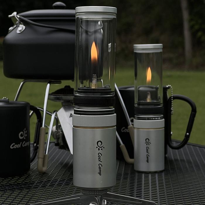 Coolcamp Portable Gas Lantern Lampu Lilin Gas Outdoor Camping
