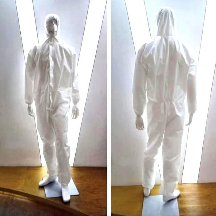 hazmat/APD Hazmat APD Baju Hazmat APD Disposable Spunbond Putih