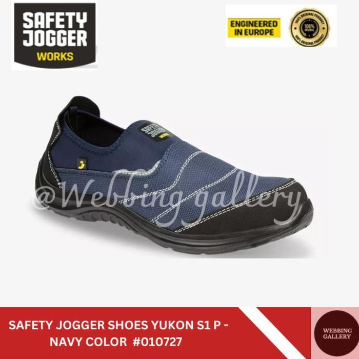 Safety Jogger Shoes Sepatu Safety Ringan Model Yukon Warna Navy Ukuran 36-45 Sepatu Safety Jogger Sh