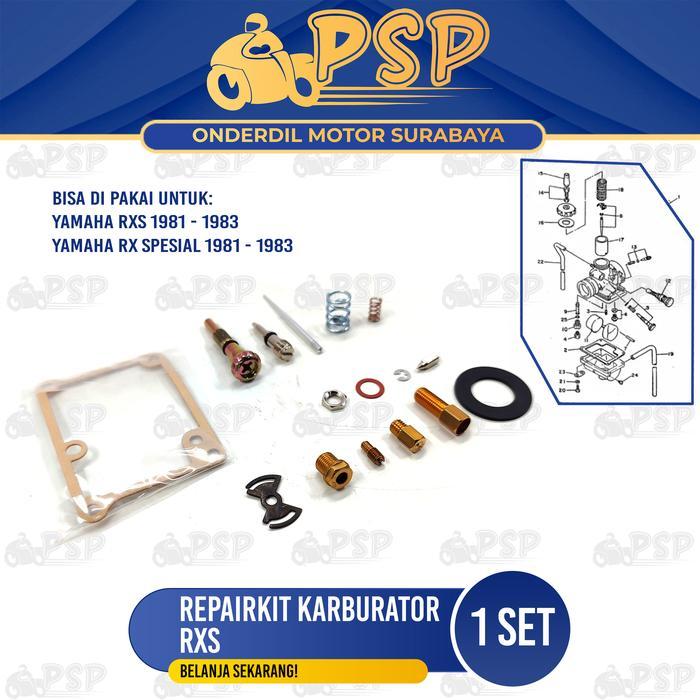 Repairkit Karburator RXS - Repair Kit Spuyer Karbu Carburator Assy Yamaha RX S RX Spesial Special