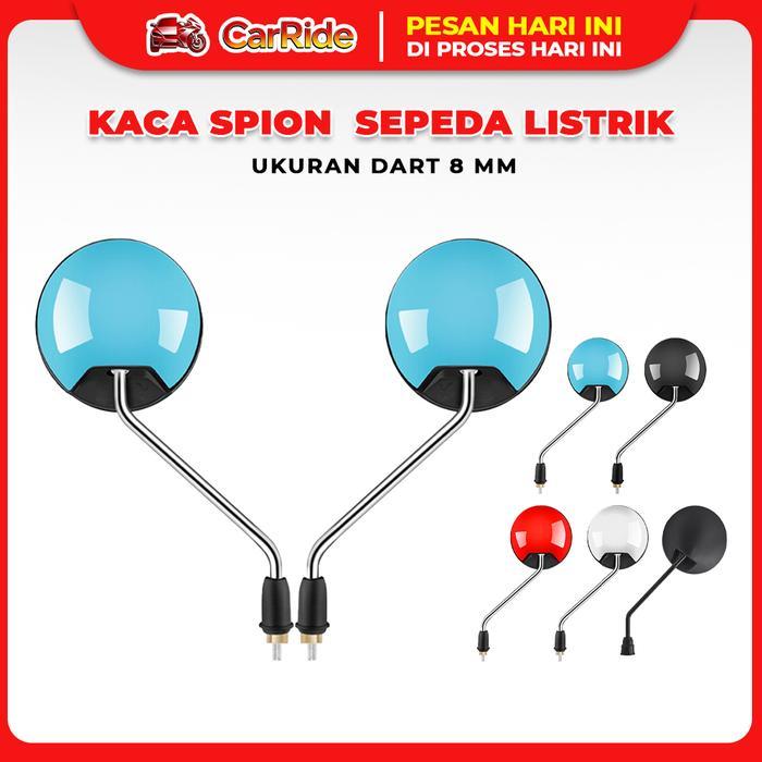 [LIVE] KACA SPION SEPEDA MOTOR UNIVERSAL KACA SPION SEPEDA LISTRIK UKURAN 8MM KACA SPION SEPEDA