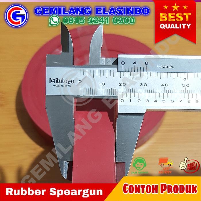 Rubber Speargun P. 120Cm X 5Mm Karet Panah Ikan Pipih Karet Ketapel