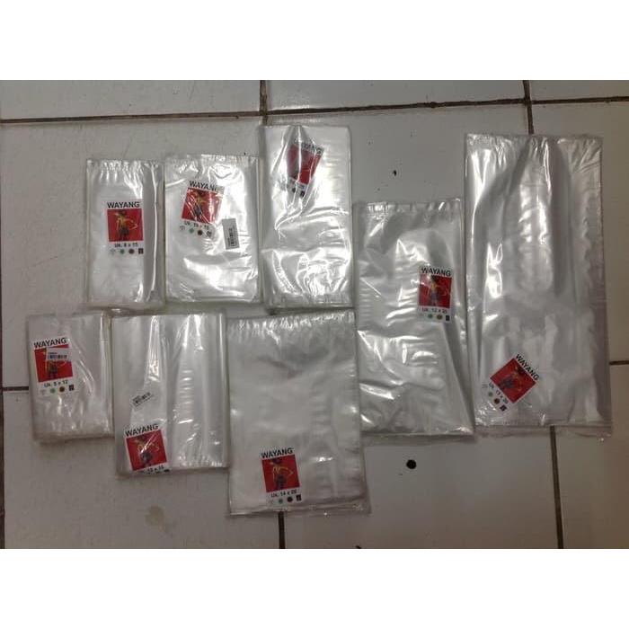 Plastik Laundry - Plastik PP Wayang 60 x 100 - Bag - Bening Laundry