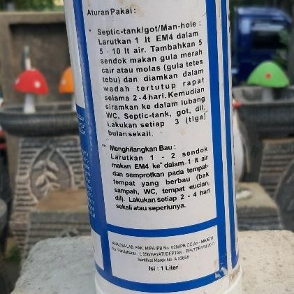 Em4 Pengolahan Limbah & Toilet