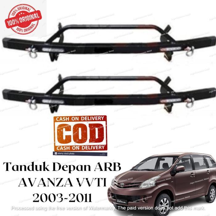 BUMPER BESI DEPAN BELAKANG PELINDUNG BEMPER MOBIL AVANZA VVTI