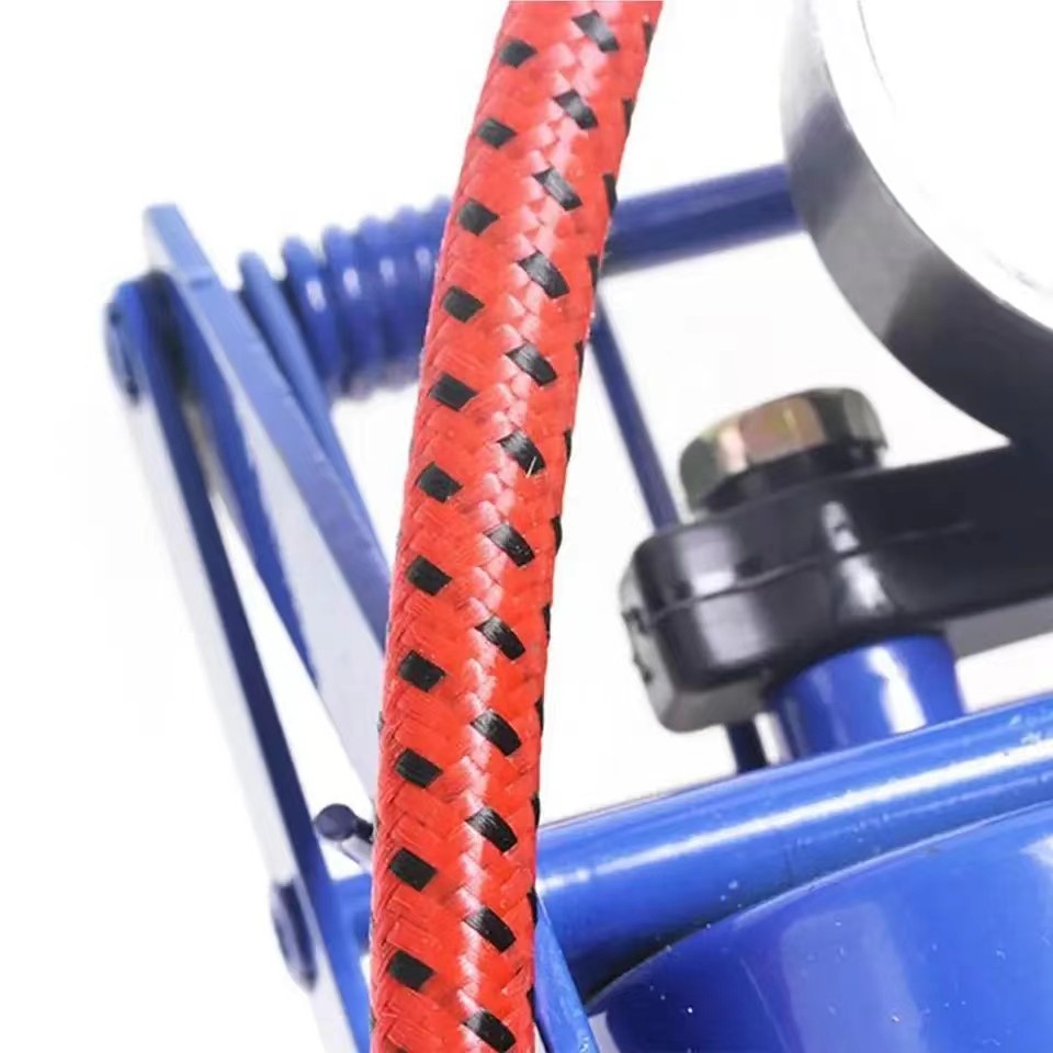 Car Tyre Air Compressor Foot Air Pump Mini Air Compressor Pump Car Pump 100PSI Nozzle Car Inflator