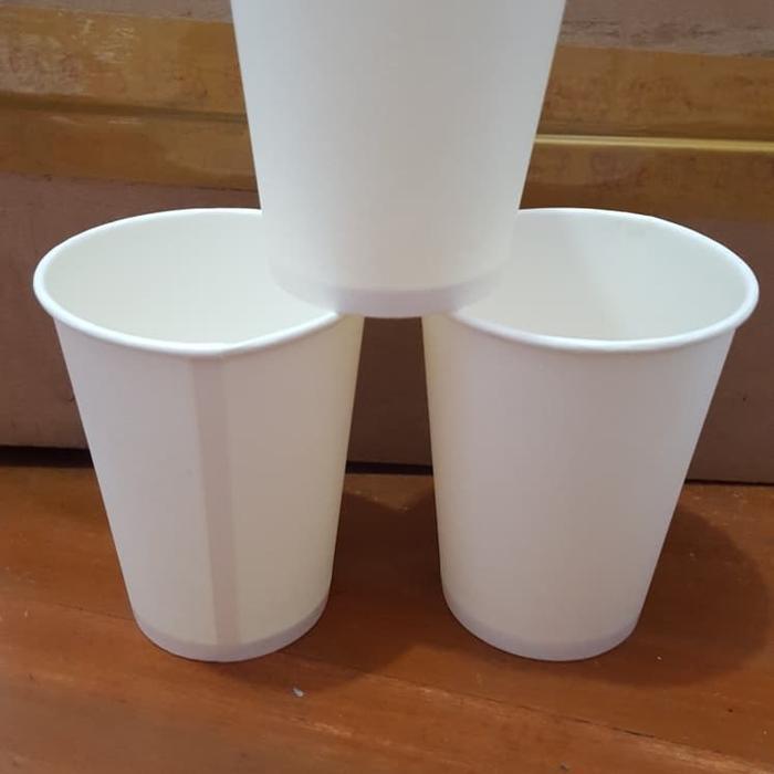 Ada Stok Paper Cup Hot Coffee Tea 12 oz Gelas Kertas 12 oz