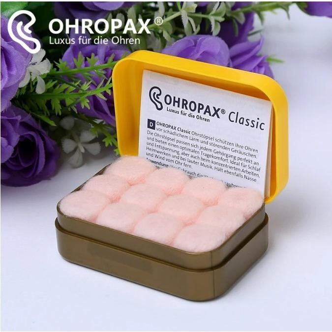 Promo 6 Pasang Ohropax Colokan Telinga Lilin Penyumbat Telinga Nyaman Terlaris