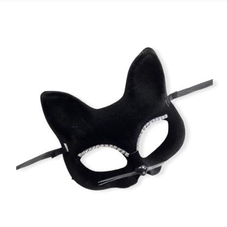 Promo Topeng Pesta Halloween Kucing Cat Woman Halloween Mask Terlaris