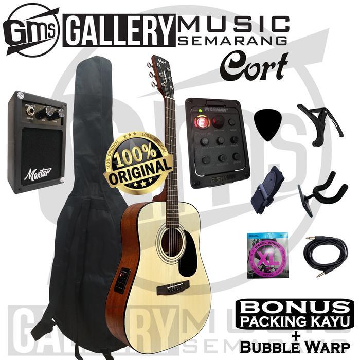 ORIGINAL Gitar Akustik Elektrik Cort AD810 OP Gitar Cort Original (TT)