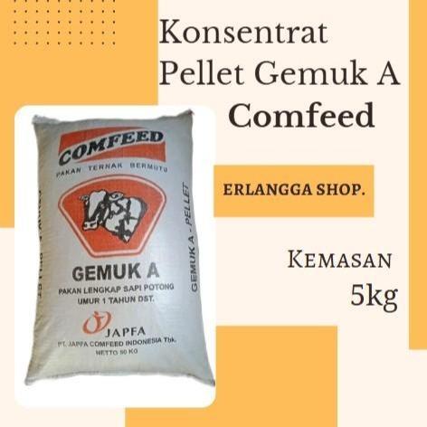 READYY Pakan Ternak / Konsentrat Pellet / Pelet Gemuk A Penggemuk Sapi Comfeed 5 kg