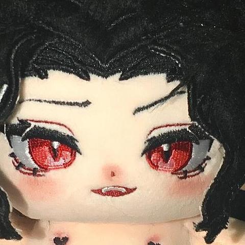 Stuffed 20cm Anime Demon Slayer Kibutsuji Muzan Cotton Doll Toys COS Children Adults Plush Dress-up