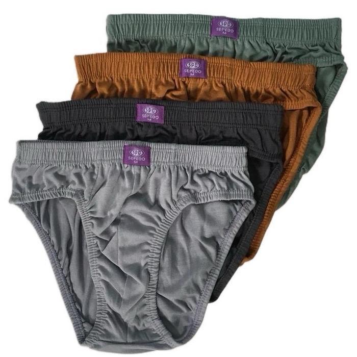 GROSIR LUSINAN [ isi 12pcs ] CD Remaja/ Pria EDGINA/ROMERO/KOMODO/ZHEBAN size M-3L Cowok - mix, m