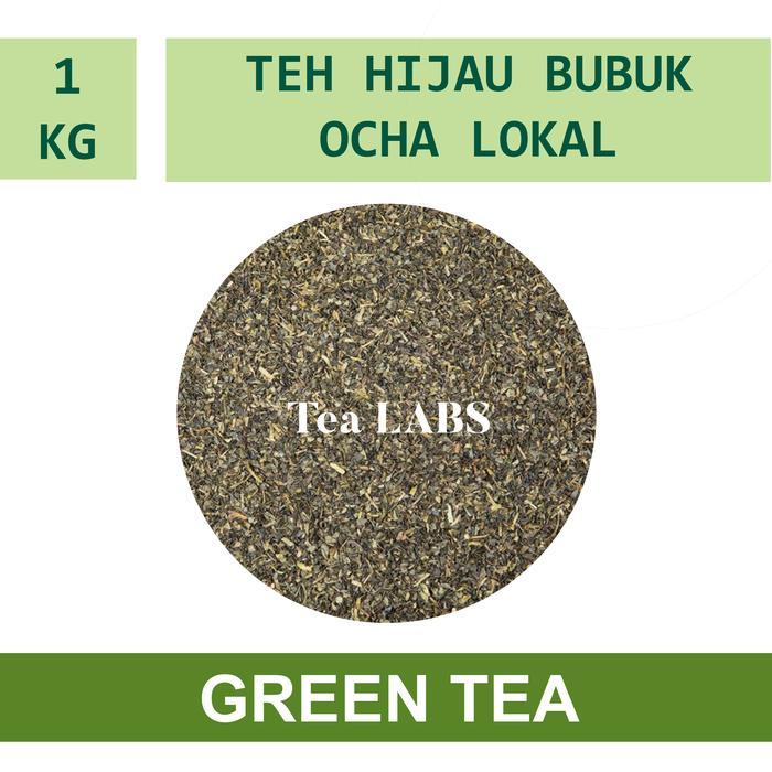 (PROMO) TEH HIJAU BUBUK KILOAN / INDONESIAN GREEN TEA 1 KILO