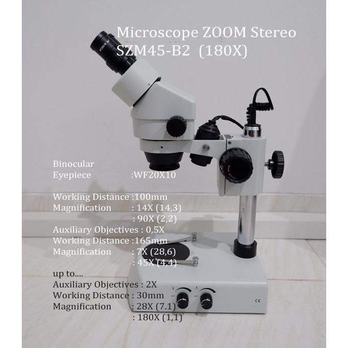 Mikroskop Stereo ZOOM SZM45 B2 Binokular