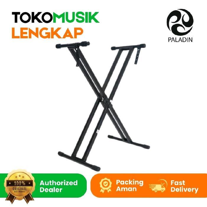 Stand Keyboard Paladin SK55 Cagak Keyboard Paladin SK55 SK 55 Kaki Dobel