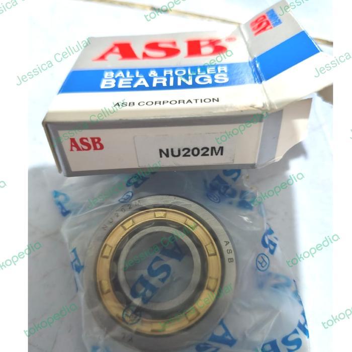 CYLINDRICAL ROLLER BEARING NU 202 M ASB / NU202M ASB