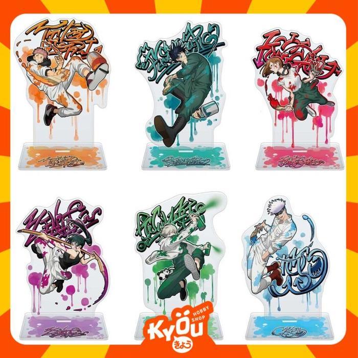 HOT SALE ZENIN MAKI ITADORI YUJI FUSHIGURO MEGUMI GOJO SATORU INUMAKI TOGE GRAFFITI STYLE SERIES