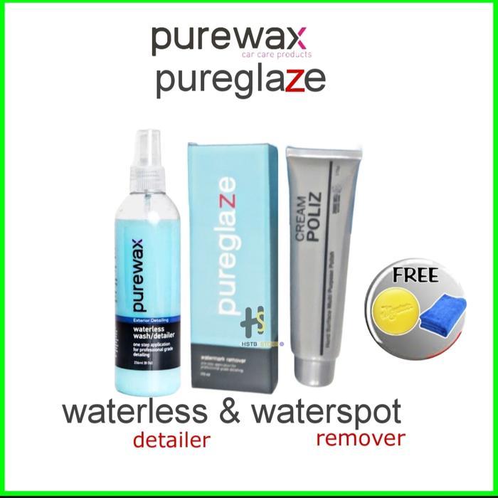 Purewax Waterspot Membersihkan Jamur Kaca