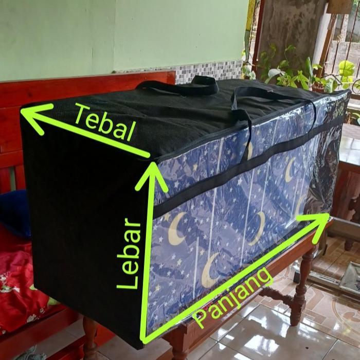 tas packing kasur lipat mika bungkus busa