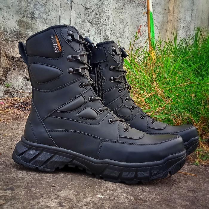 Sepatu Pdl Boots Hitam Lowa 9inci Terbaru Caanggo