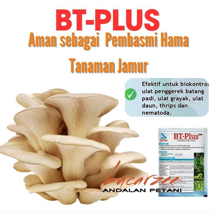 Terlaris Bt Plus - Bio Insektisida - Insektisida Organik - 50 Gram