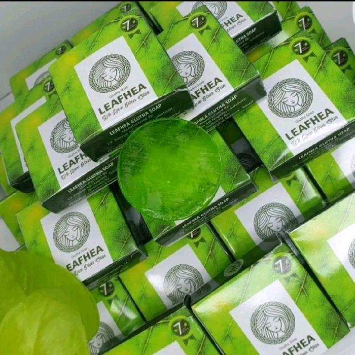 New [1 Box] Isi 16-Pcs Sabun Leafhea Glutha N Soap Original Bpom Membersihka