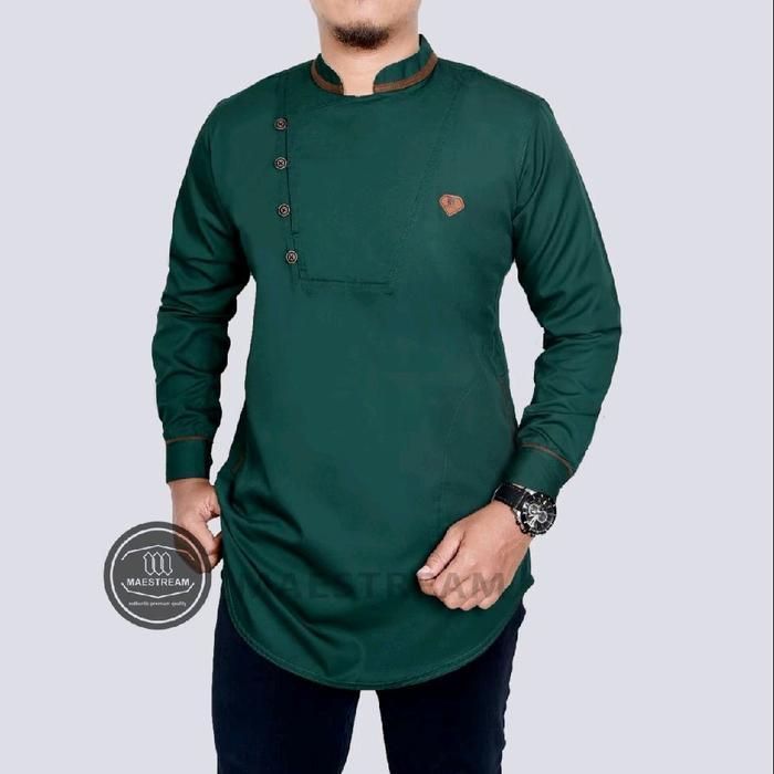 Baju Koko Kurta Pakistan Kancing Samping Original Maestream
