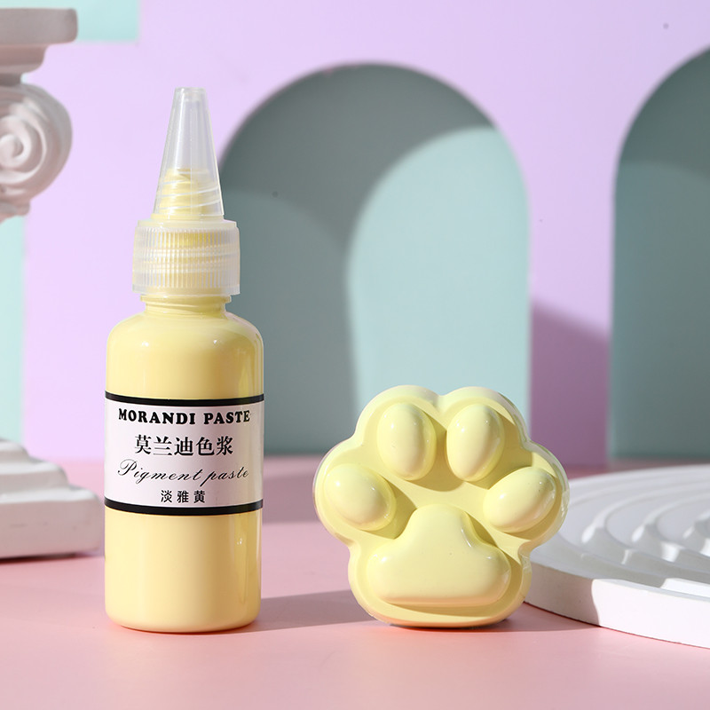 30g Paste Pigment UV Resin Glue Liquid Colorant Dye Ink Diffusion For Epoxy Resin Pigment Paste DIY