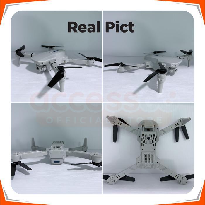 Promo Drone E88 Pro Foldable Drone Lipat Single Camera Drone Pemula Terlaris