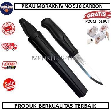 DISKON morakniv no 510 carbon steel - pisau bushcraft survival -pisau camping