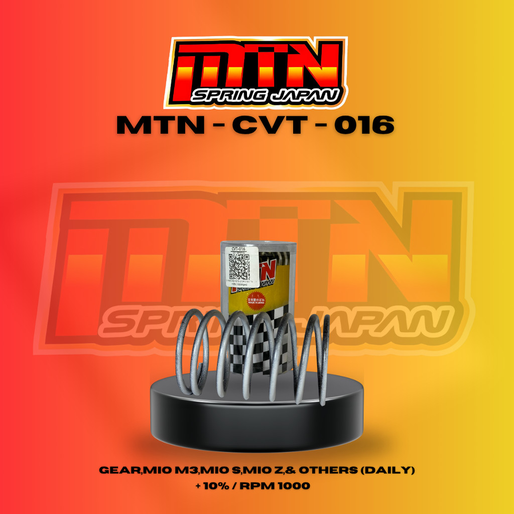 Per CVT Gear 125 Mio M3 Mio S Mio Z Fino 125 MTN Primary Spring - Harian Sunmory Bore Up
