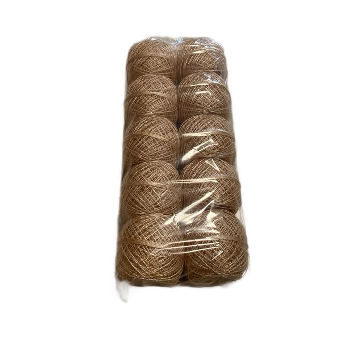 Benang Sol Sepatu 1 Pack Isi 10 Pcs - Benang Nylon Kuat - Benang Gujer Tukang Bangunan - Benang