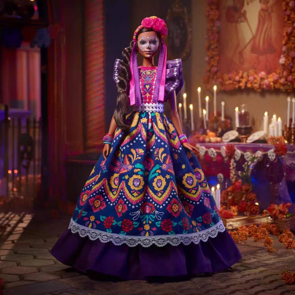 Barbie Da de los Muertos Doll Mexican Carnival Barbie Ken 2025 Adult Collector's Edition